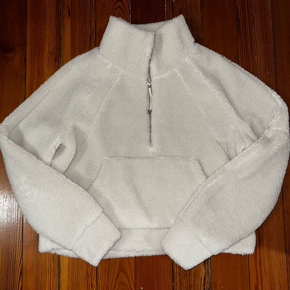 Lululemon Half Zip Scuba Fleece Funnel Neck